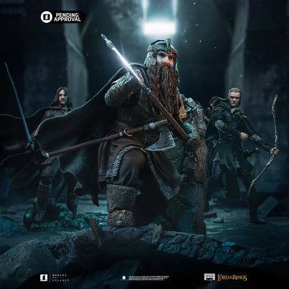 The Lord Of The Rings Gimli Unleashed Art Statue