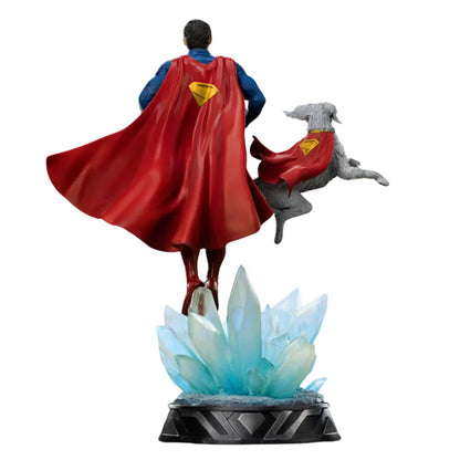 Superman & Krypto Art Scale Statue