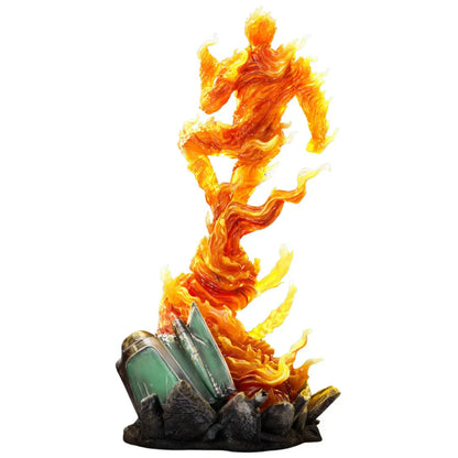 Human Torch Art Scale Statue