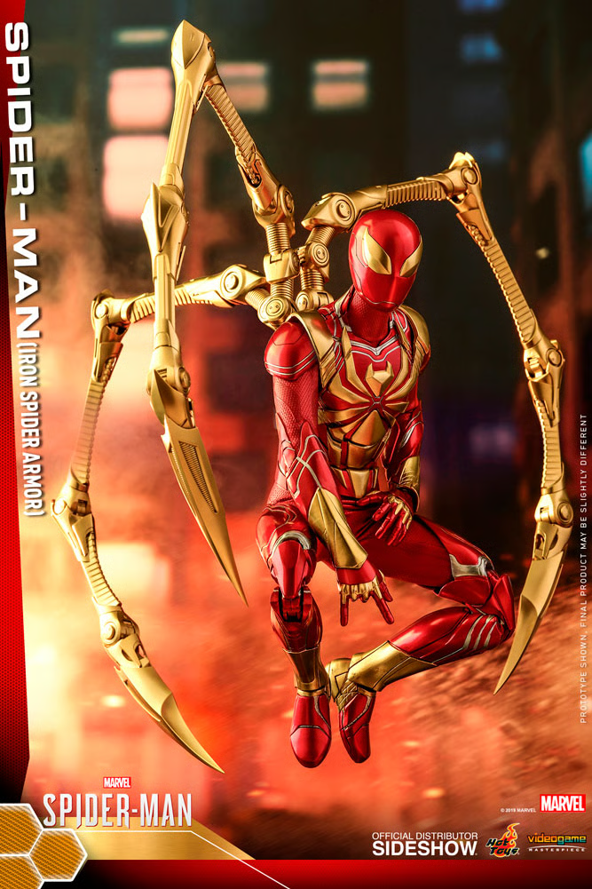 Spider-Man (Iron Spider Armor) Sixth Scale Figure