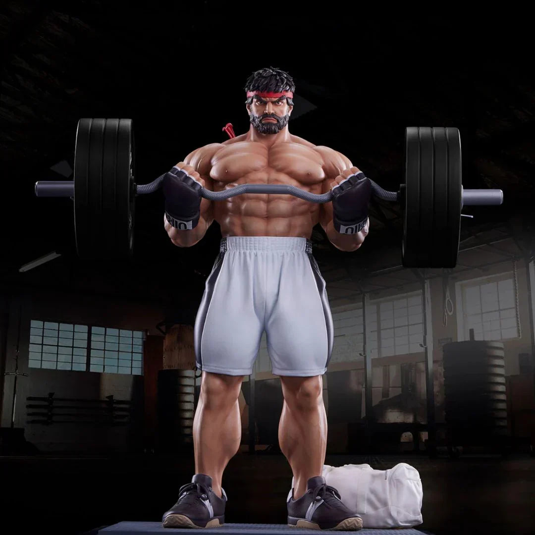 Ryu: Powerlifting (Battle Edition) Statue