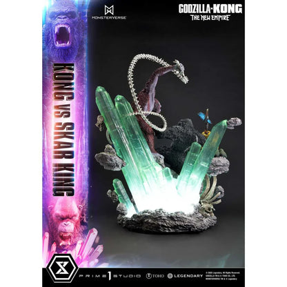 Godzilla X Kong The New Empire Kong Vs Skar King Statue