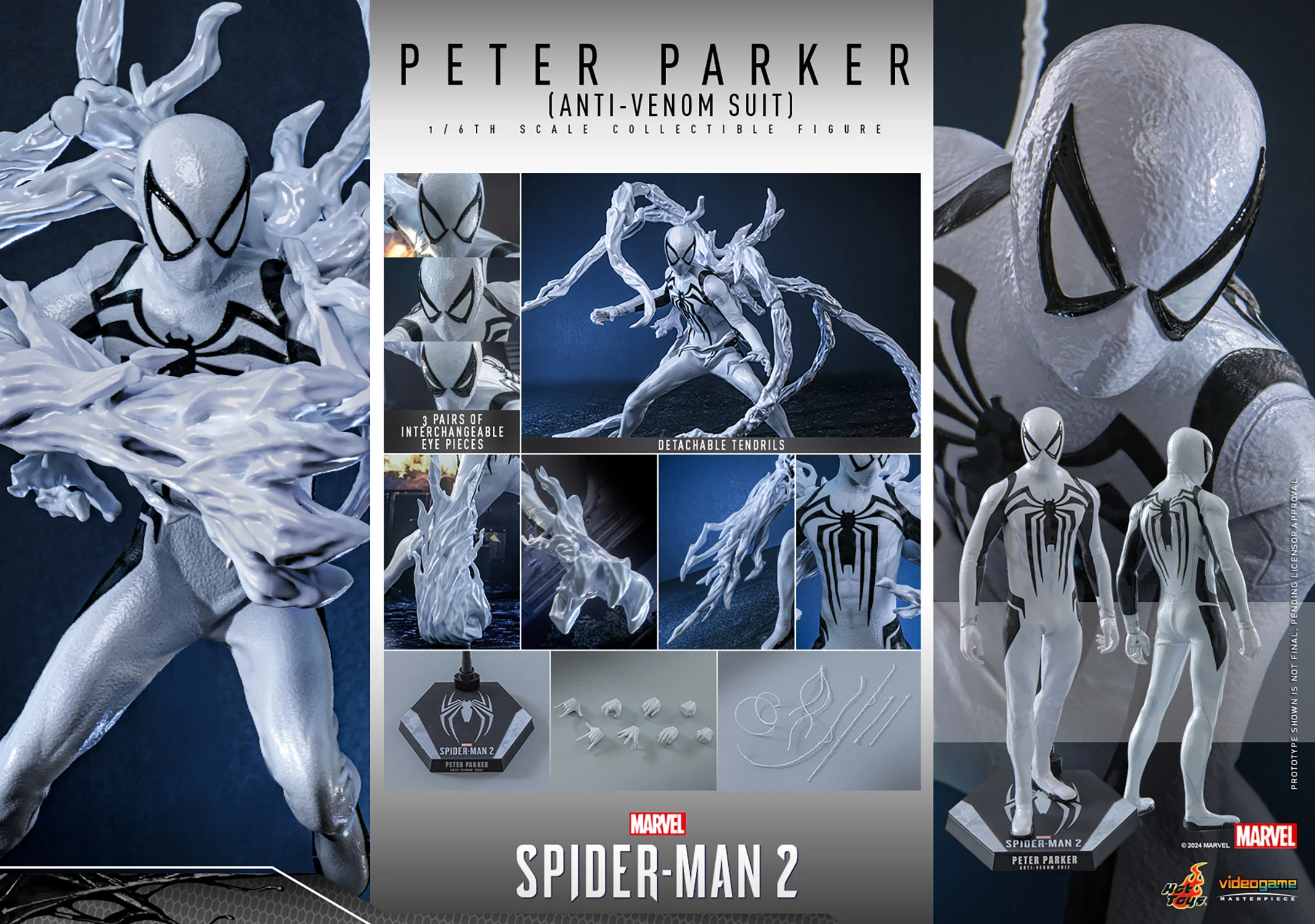 PETER PARKER (ANTI VENOM SUIT)  Sixth Scale Figure
