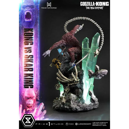 Godzilla X Kong The New Empire Kong Vs Skar King Statue
