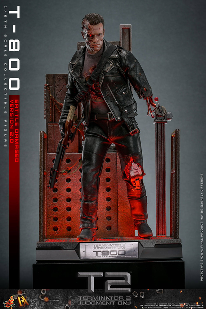 T-800 (BATTLE DAMAGED VERSION 2.0) Sixth Scale Figure
