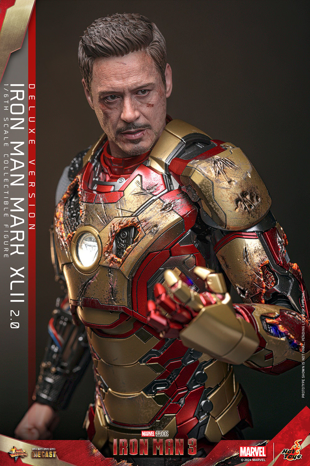IRON MAN MARK XLII (2.0) DELUXE Sixth Scale Figure