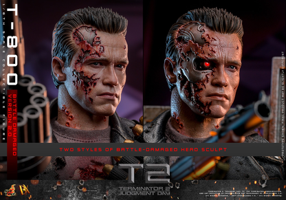 T-800 (BATTLE DAMAGED VERSION 2.0) Sixth Scale Figure