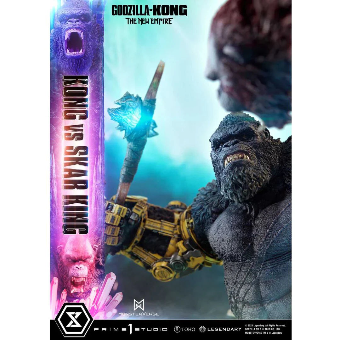 Godzilla X Kong The New Empire Kong Vs Skar King Statue
