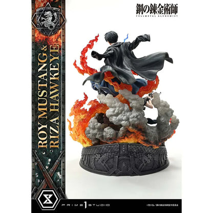 Fullmetal Alchemist Roy Mustang & Riza Hawkeye Dx Regular Version statue