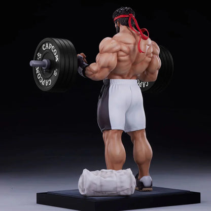 Ryu: Powerlifting (Battle Edition) Statue