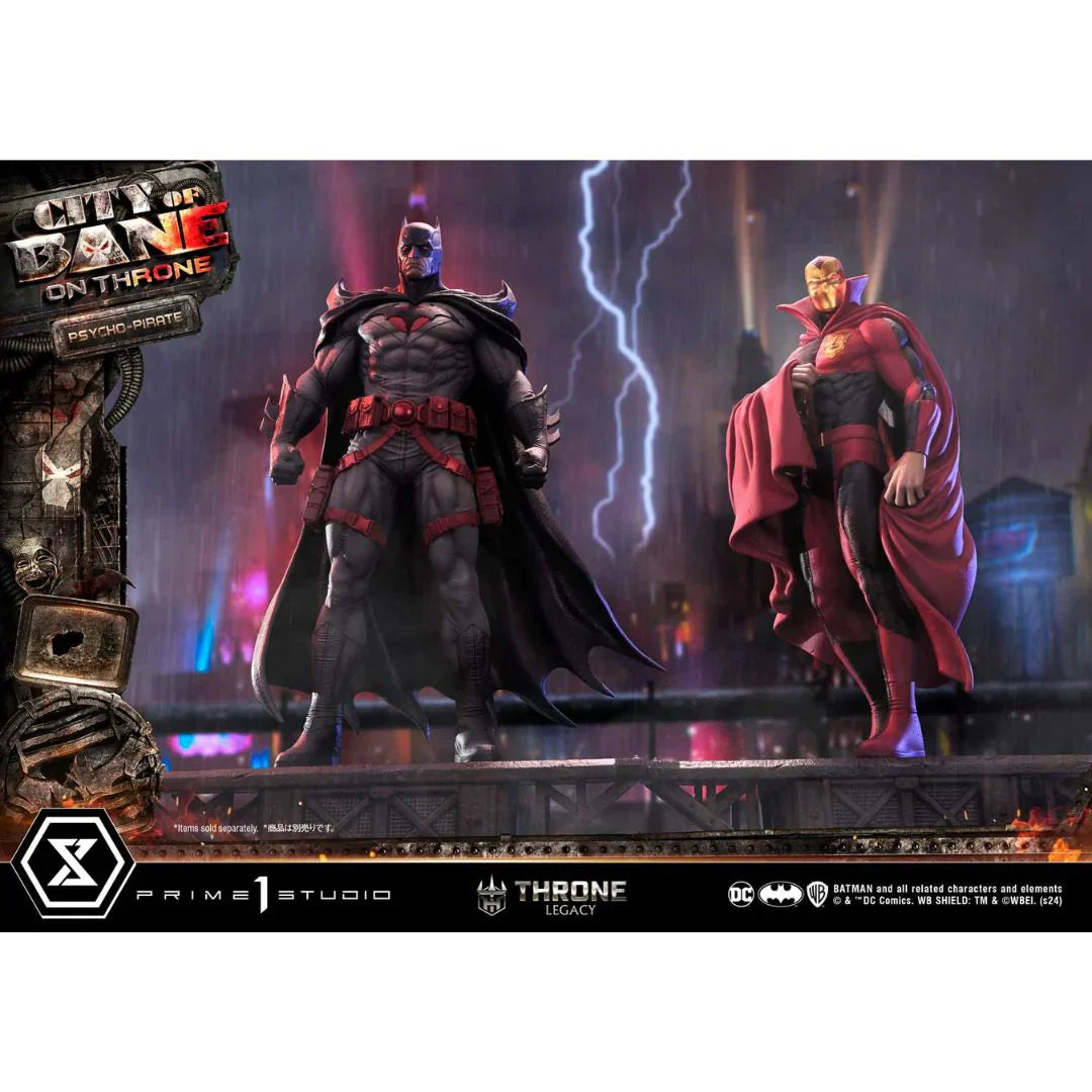 Batman City of Bane Psycho-Pirate statue
