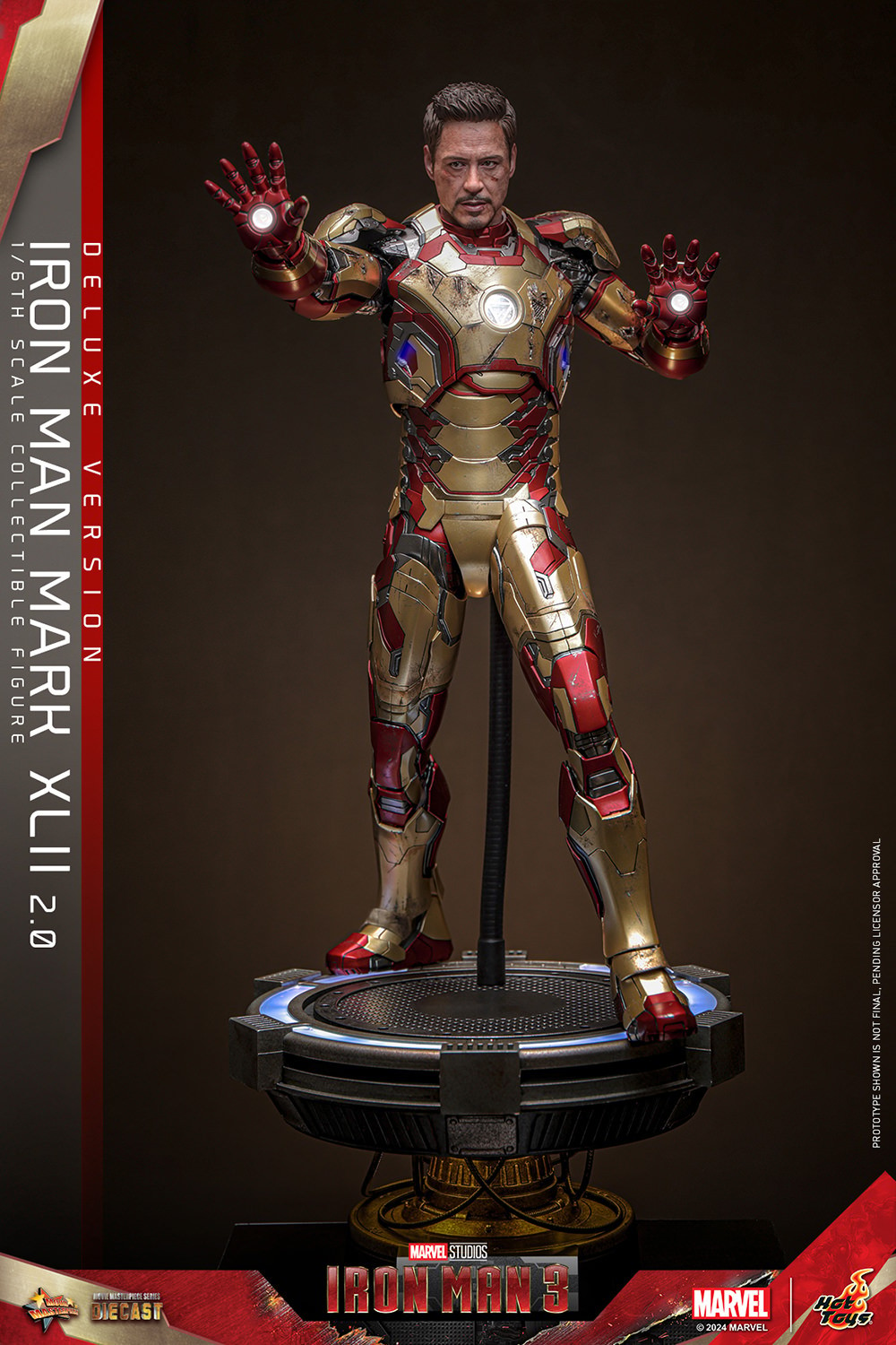 IRON MAN MARK XLII (2.0) DELUXE Sixth Scale Figure