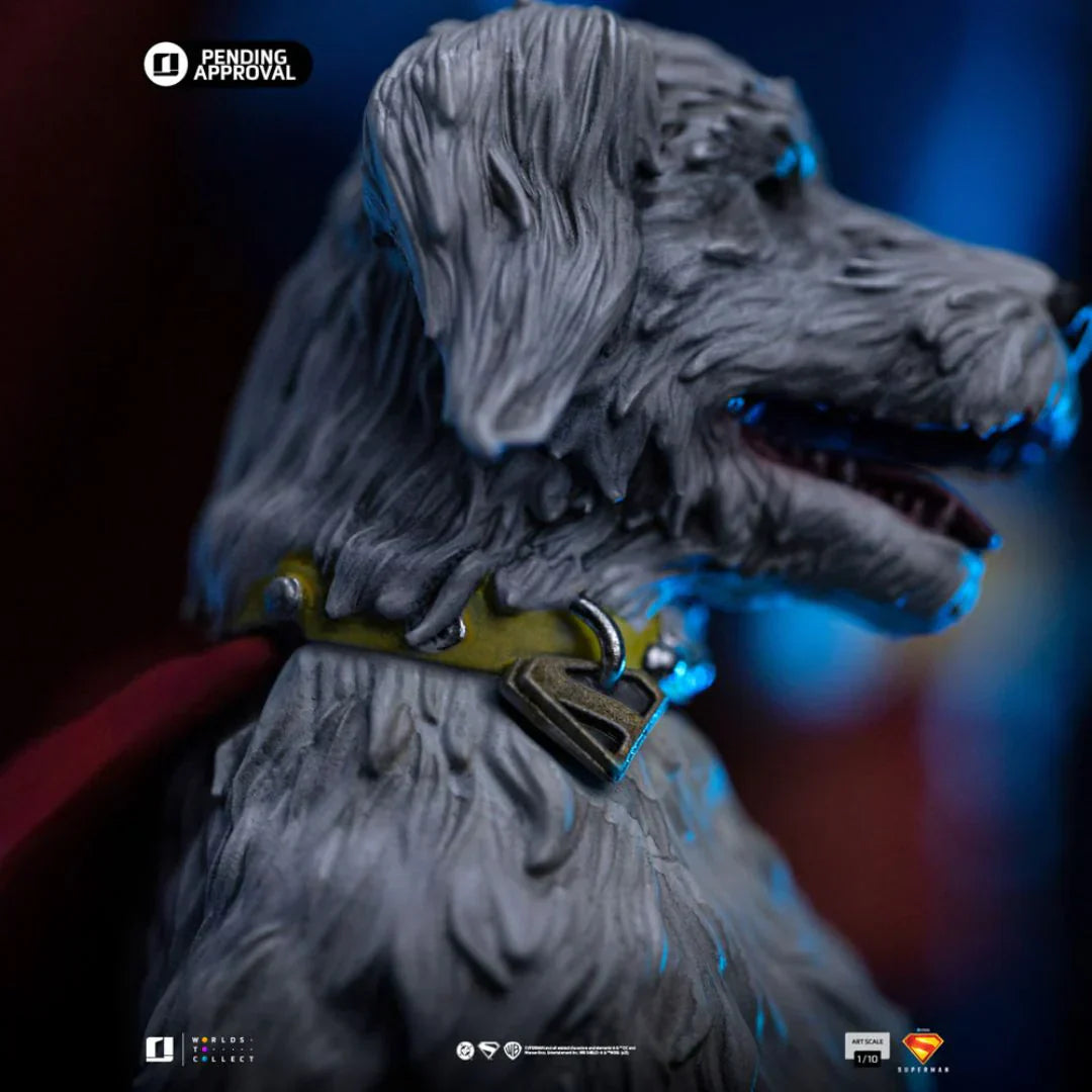 Superman & Krypto Art Scale Statue