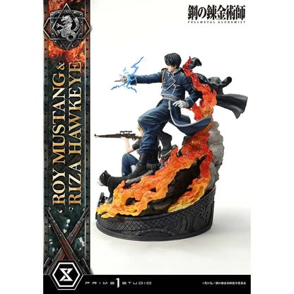 Fullmetal Alchemist Roy Mustang & Riza Hawkeye Dx Regular Version statue