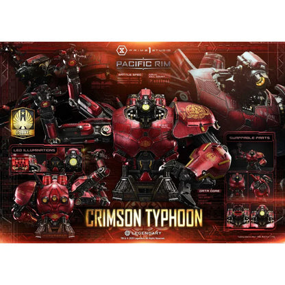 Pacific Rim Crimson Typhoon Deluxe Statue