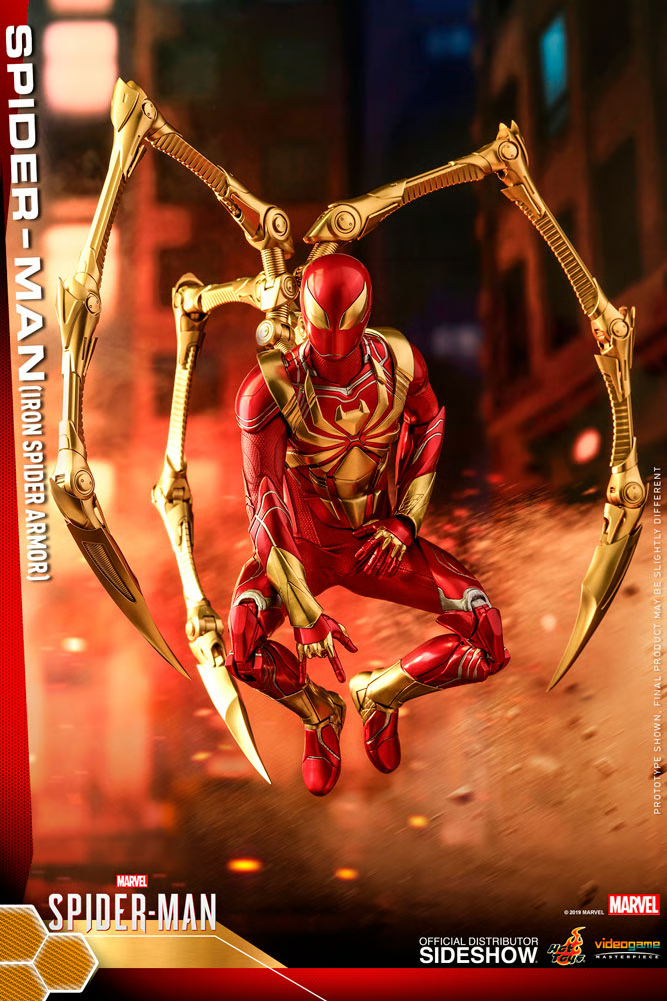 Spider-Man (Iron Spider Armor) Sixth Scale Figure