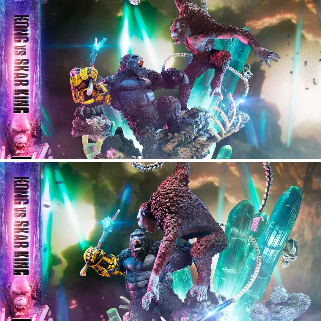 Godzilla X Kong The New Empire Kong Vs Skar King Statue