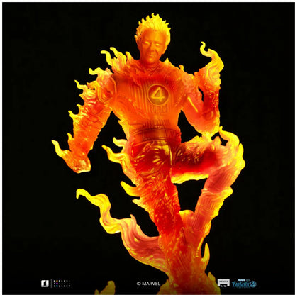 Human Torch Art Scale Statue