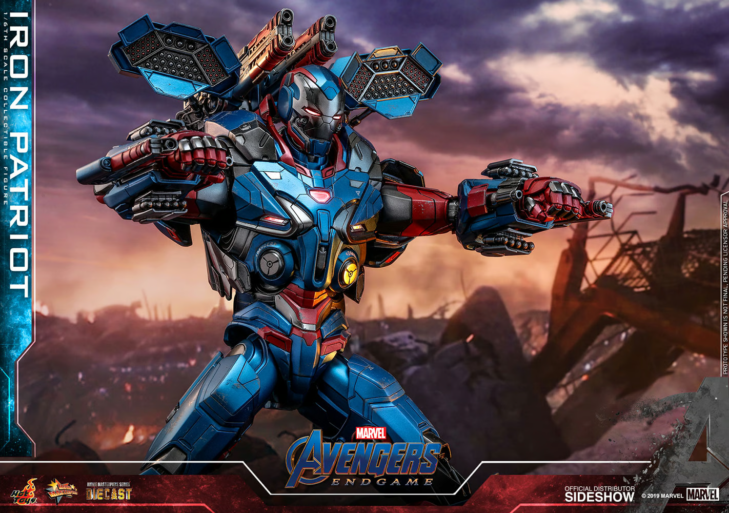 Iron Patriot Sixth Scale Figure