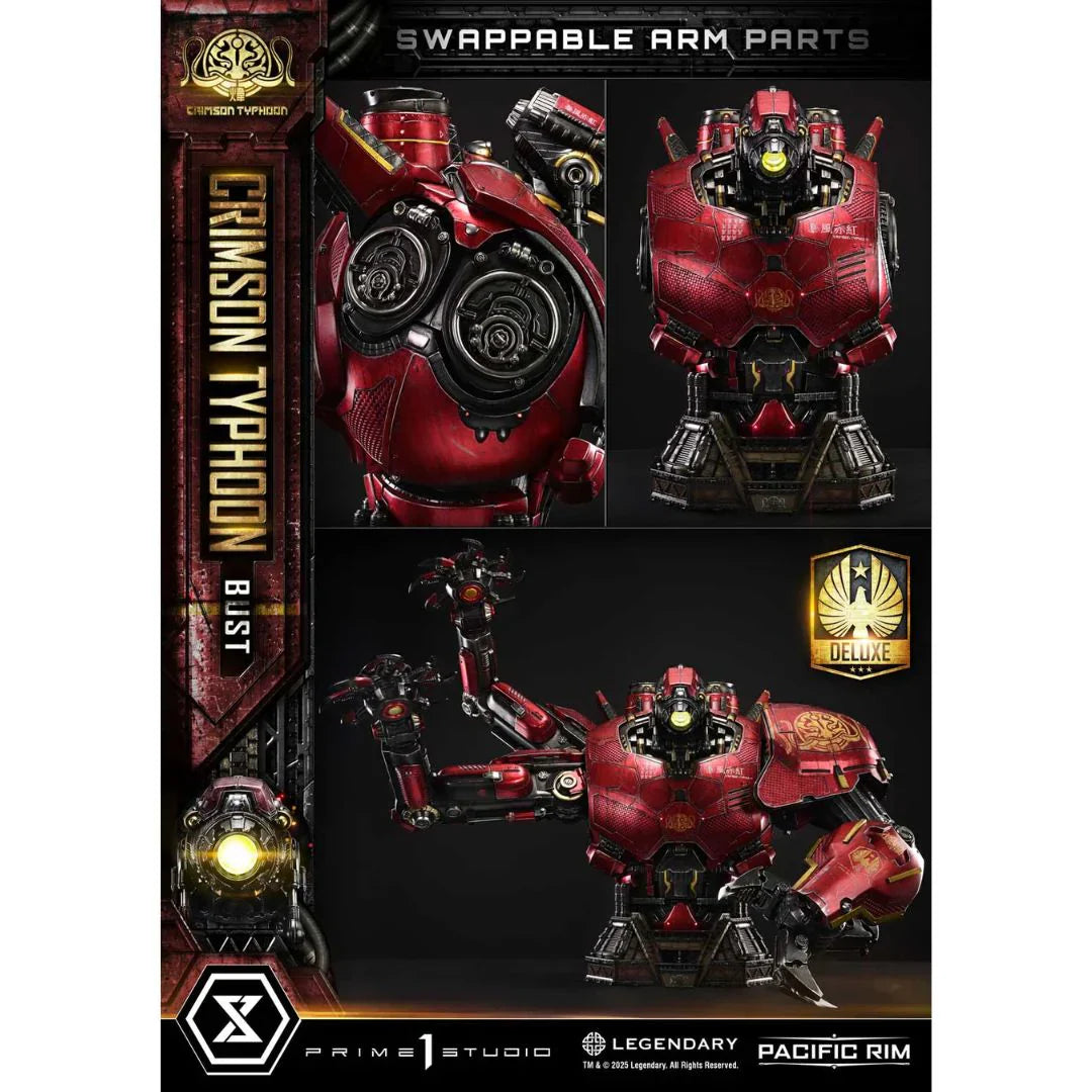 Pacific Rim Crimson Typhoon Deluxe Statue