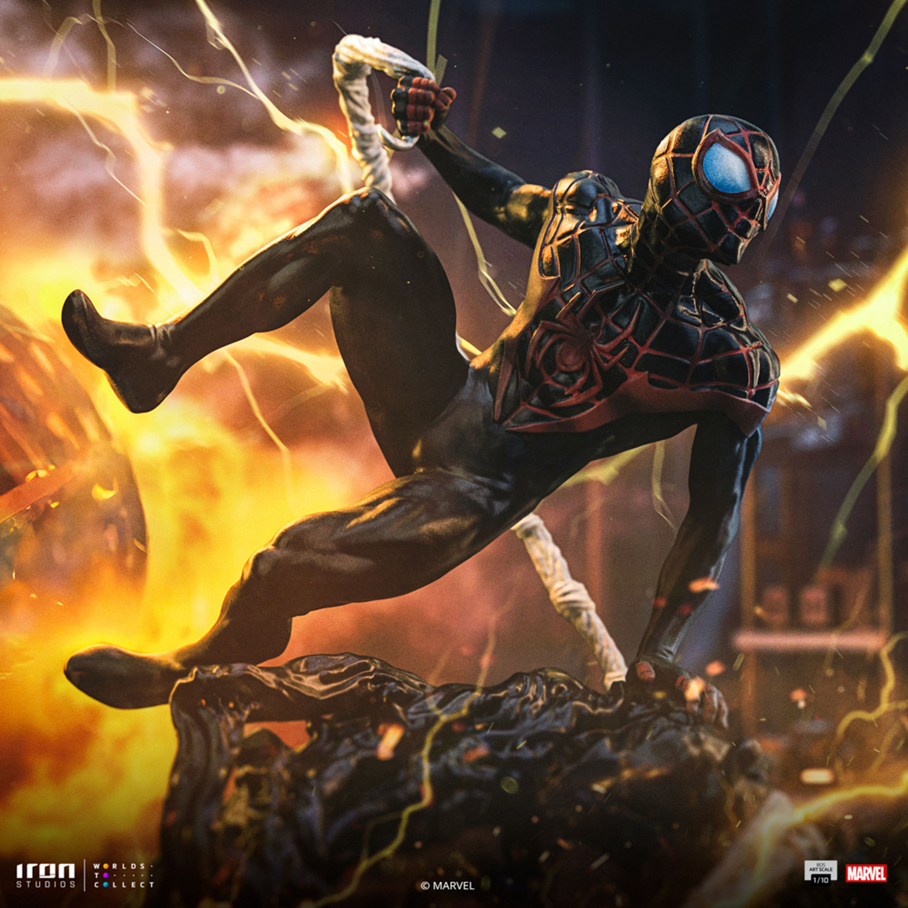 Miles Morales Statue