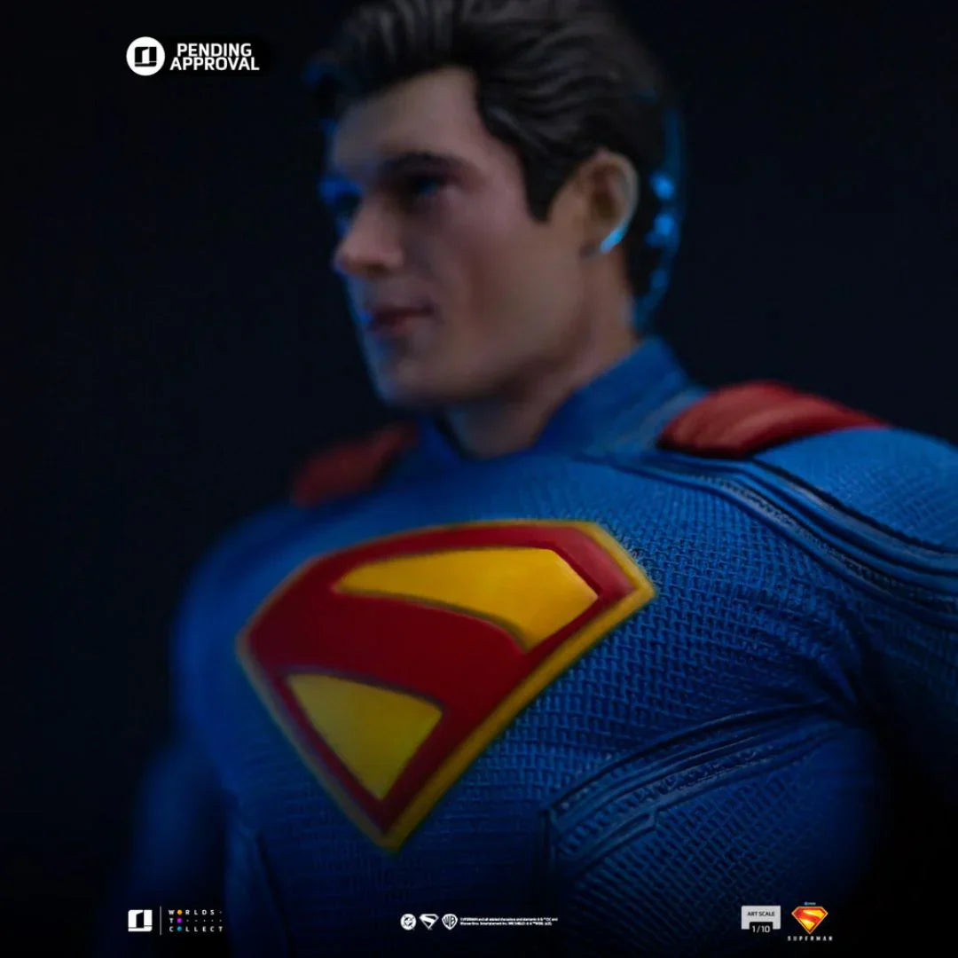 Superman & Krypto Art Scale Statue