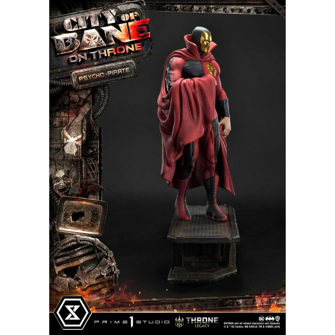 Batman City of Bane Psycho-Pirate statue