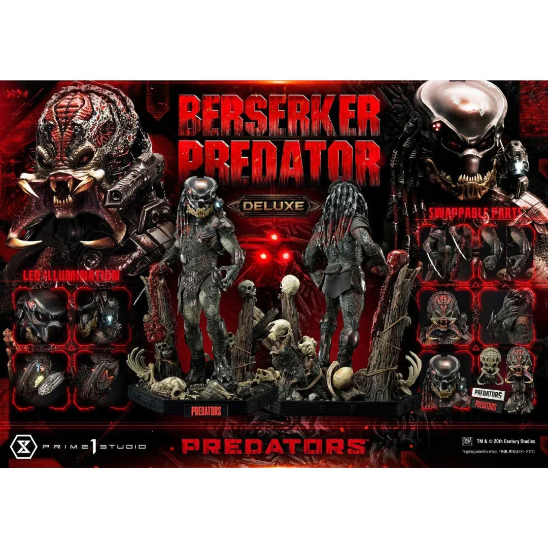 Predators (Film) Berserker Predator DX Bonus Version Statue
