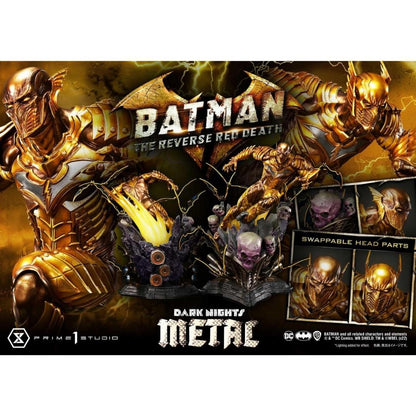 The Reverse Red Death DC Dark Knights Metal Statue