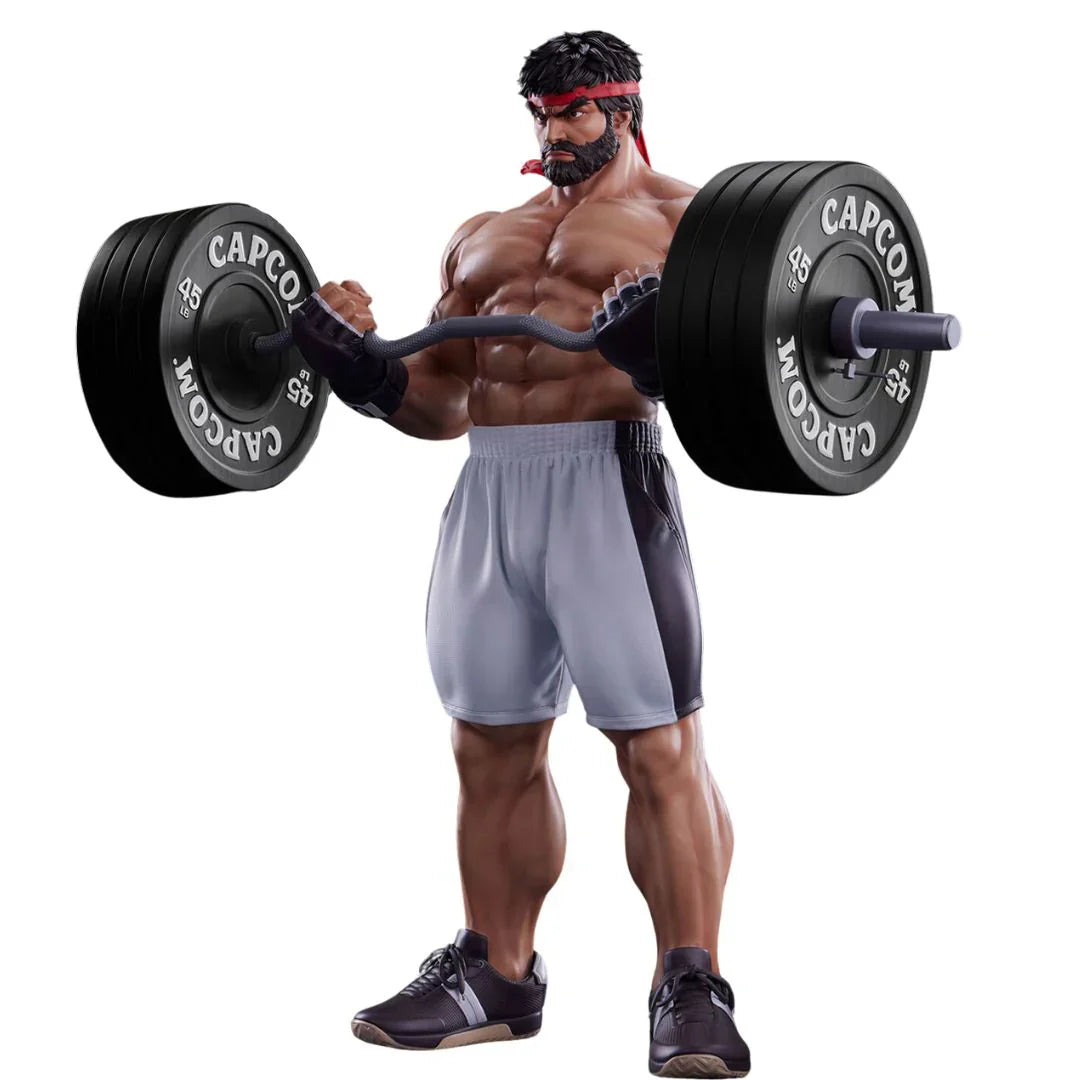 Ryu: Powerlifting (Battle Edition) Statue