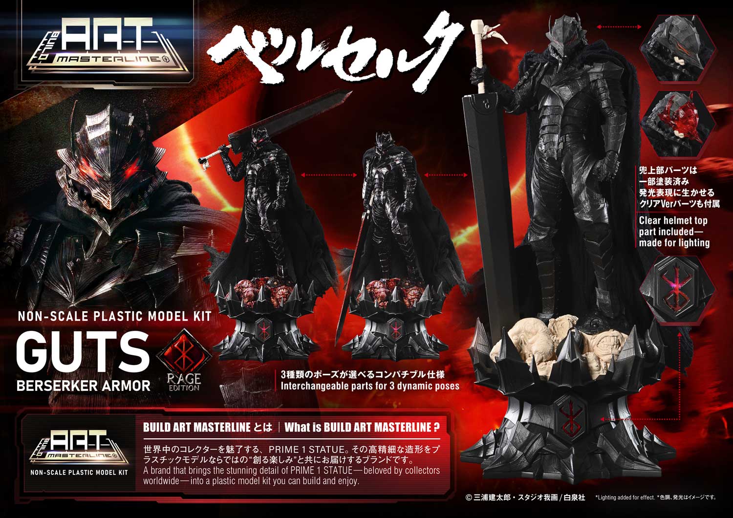 Guts Berserker Armor "Rage" Plastic Model Kit