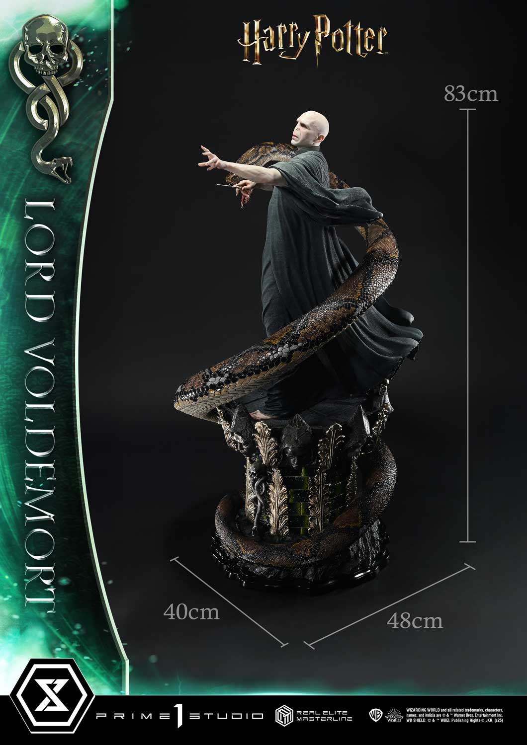 Lord Voldemort (Harry Potter Film) Bonus version 1/4 statue