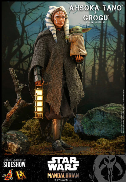 Star Wars The Mandalorian Ahsoka Tano and Grogu Set