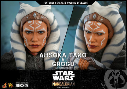 Star Wars The Mandalorian Ahsoka Tano and Grogu Set