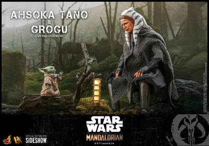 Star Wars The Mandalorian Ahsoka Tano and Grogu Set