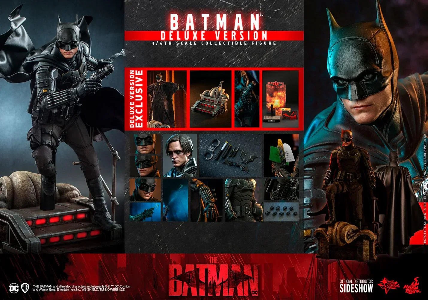 BATMAN (DELUXE VERSION) Sixth Scale Figure