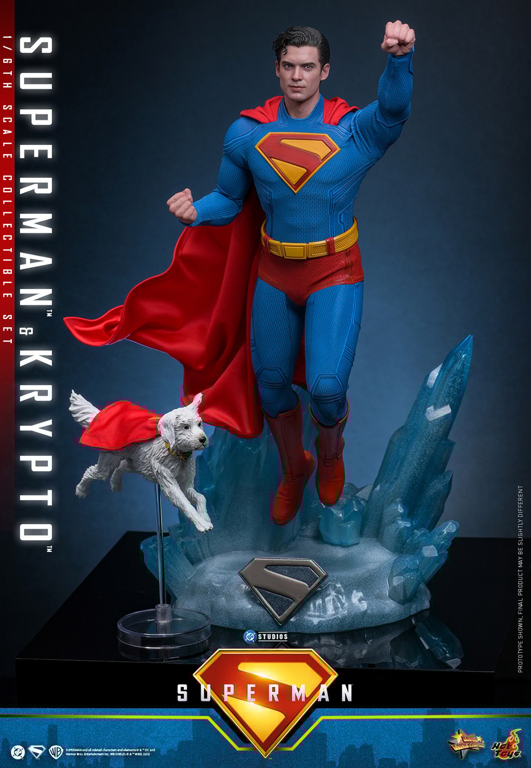 Superman (2025) & Krypto Sixth Scale Figure Set