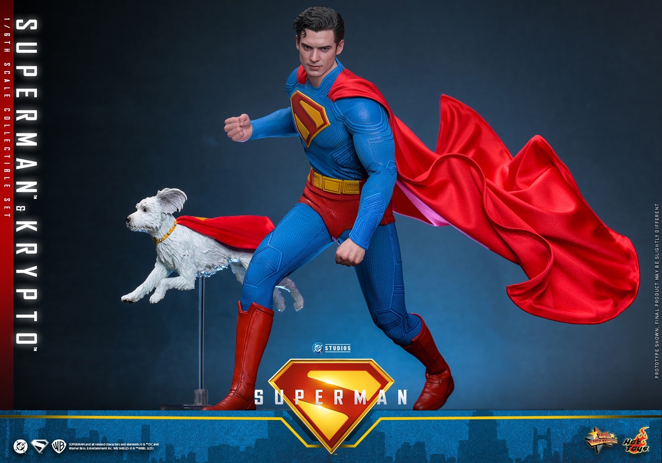 Superman (2025) & Krypto Sixth Scale Figure Set