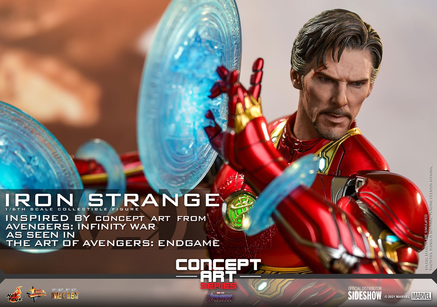 Avengers Endgame: Iron Strange Concept Art 1/6 figure
