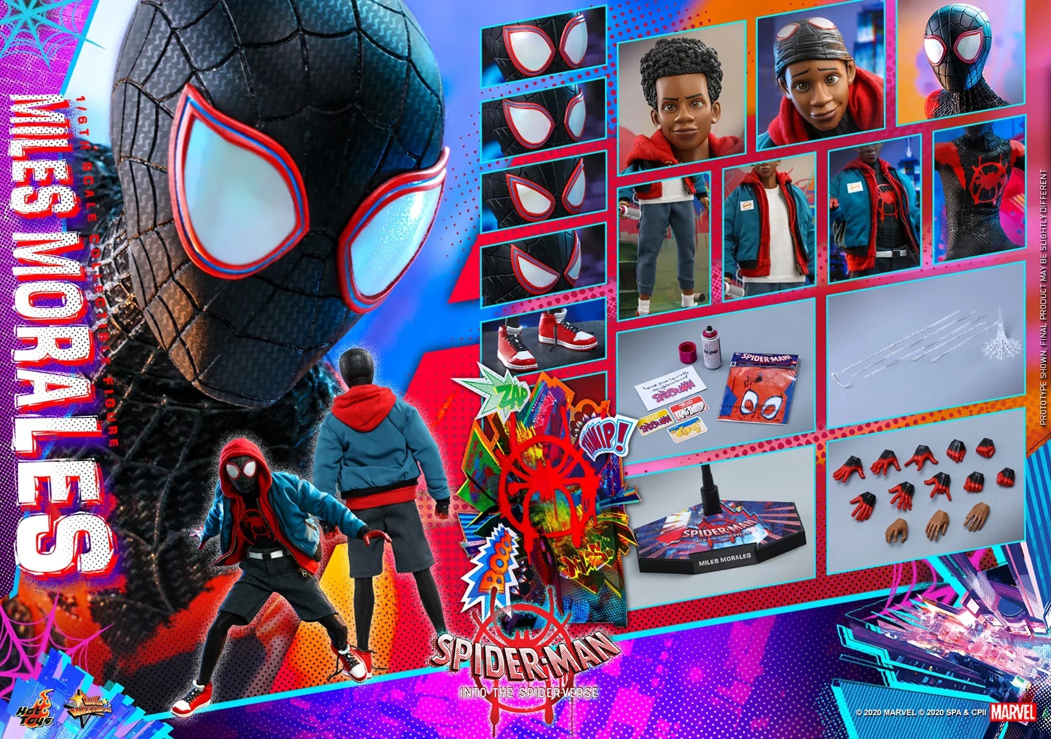 MILES MORALES Sixth Scale Figure