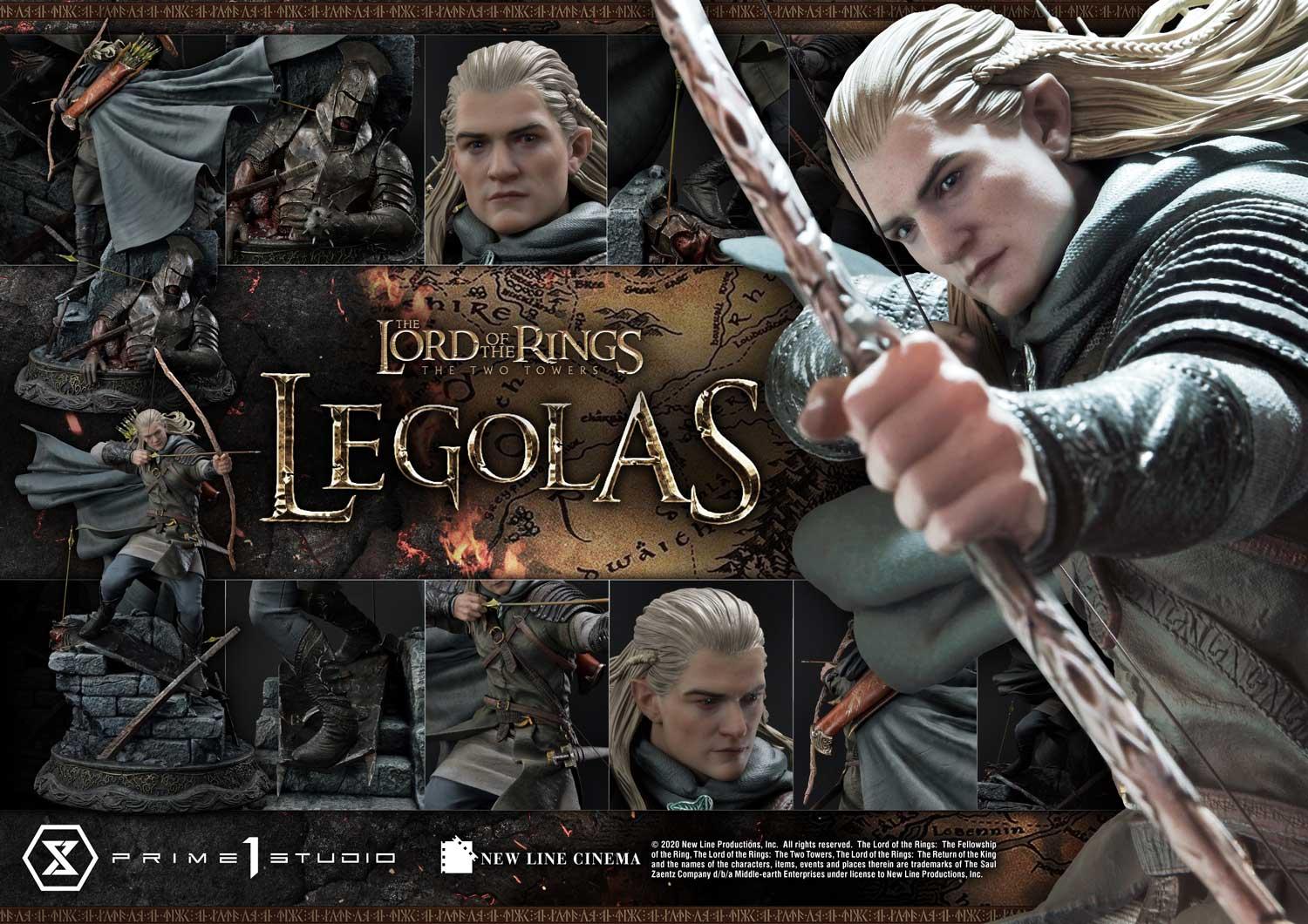 The Lord of the Rings: The Two Towers (Film) Legolas Statue