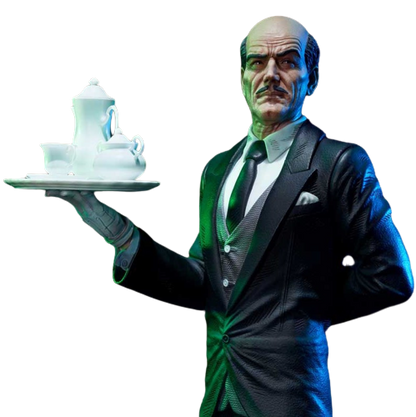 Alfred Pennyworth Throne Legacy Statue